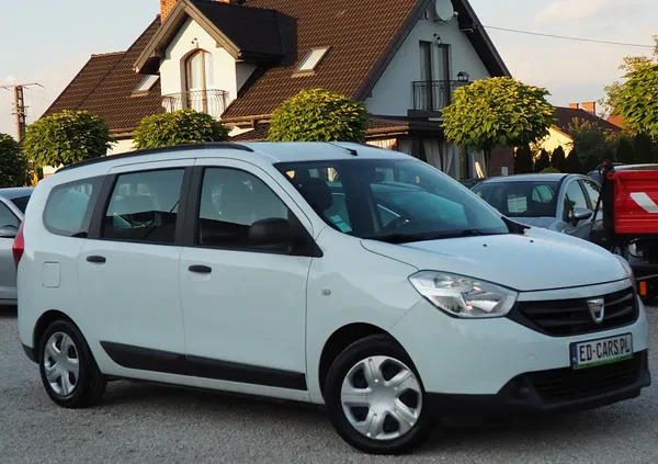 Dacia Lodgy cena 24900 przebieg: 140000, rok produkcji 2014 z Alwernia małe 277